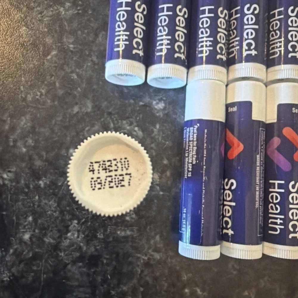 (33)‎ Select Health Chapstick Sealed Water Resistant Made In USA Exp 2027